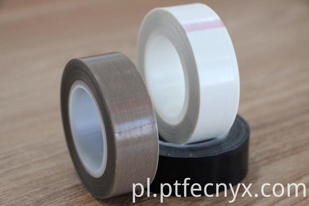 PTFE fabric with adhesive